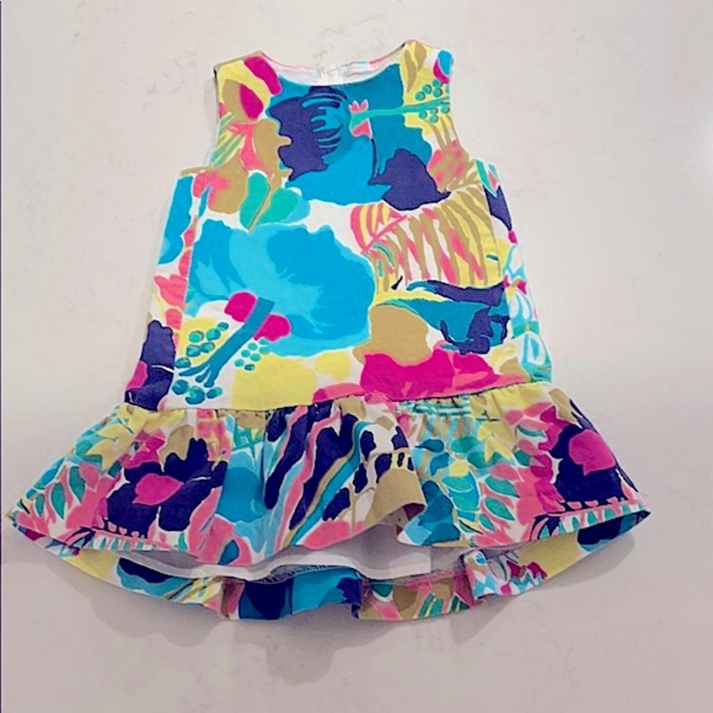 Crewcuts Tropical Tank Dress 2T